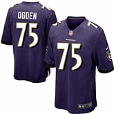 Nike Men & Women & Youth Ravens #75 Jonathan Ogden Purple Team Color Game Jersey,baseball caps,new era cap wholesale,wholesale hats